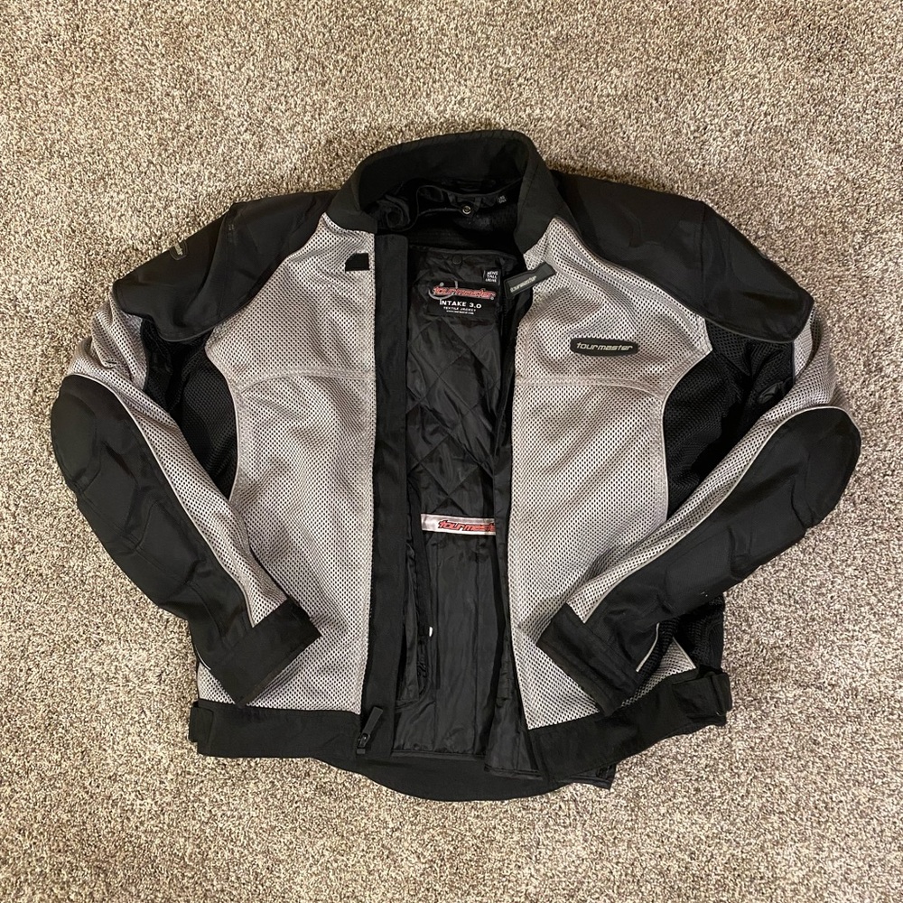 Men’s Motorcycle Jacket sz large tall